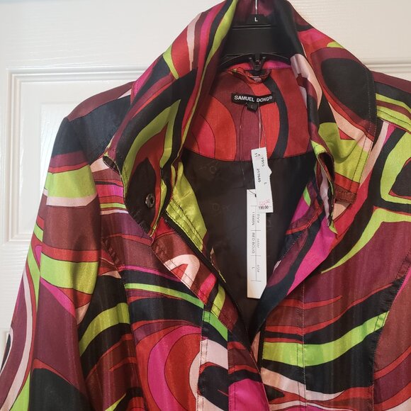 Samuel Dong - prints bubble dress coat - Picture 5 of 7